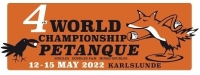 Résultats Championnat du Monde  de Pétanque Tête à Tête- Doublette - Mixte  du 12 au 15 mai 2022  au Danemark